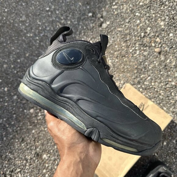 Nike Total Air Foamposite Max Tim Duncan black anthracite, size 9 OG BOX RARE - Picture 9 of 12